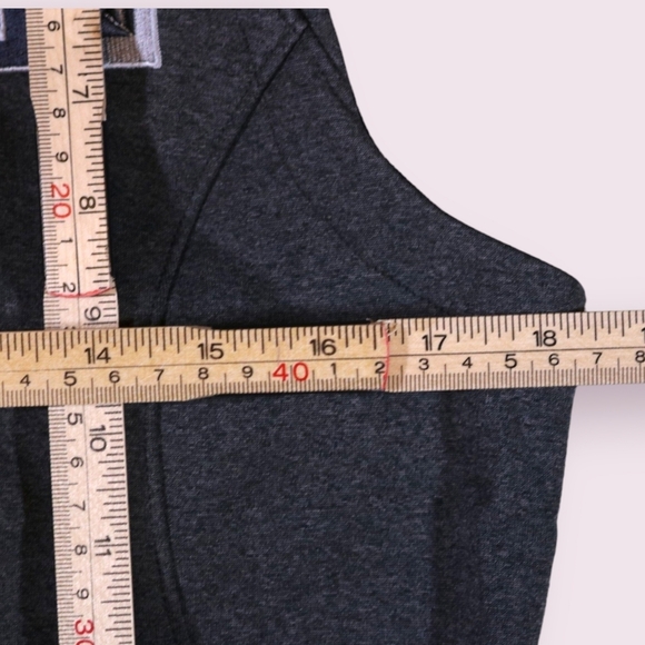 Womens The North Face Ridgeline Windwall Soft Shell Vest M Dark Heather Gray CAT - Picture 6 of 7